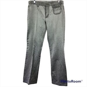 Armani Exchange Vintage Silver Bootcut Jeans Pants